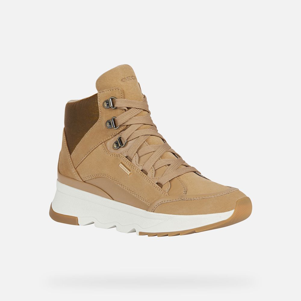 Geox Bayan Ankle Bot Kahverengi - Falena Abx - DCI-713689